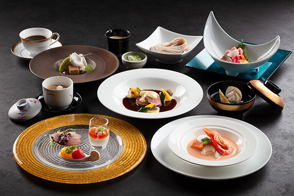 宴会コース料理画像