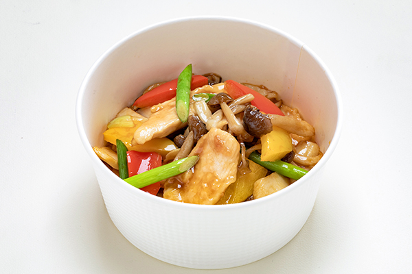 鶏肉の黒胡椒炒め　四川麻婆豆腐(2~3人前）